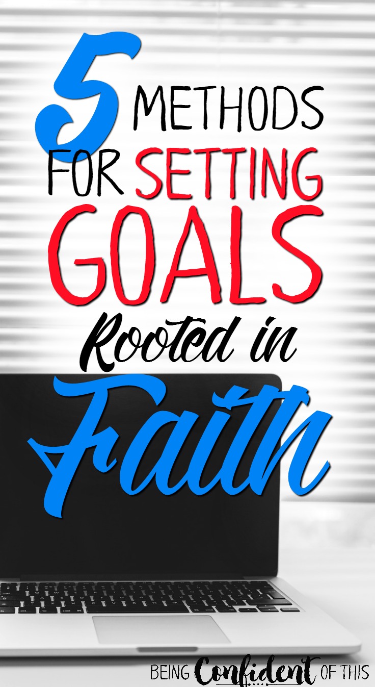 Because New Year's is right around the corner and resolutions so often fail to stick. Why not try a biblical approach to setting goals instead? These 5 methods will set you on the path to success that lasts!