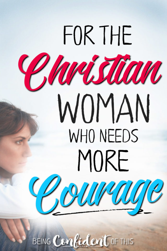 Are you facing a "giant in your life right now? Do you need to be more courageous? #courage #overcome #biblestudyforwomen Being Confident of This | how to be more courageous | how to have courage | courage in the Bible | biblical examples of courage | where Christian courage comes from | overcoming fear | be a bold christian